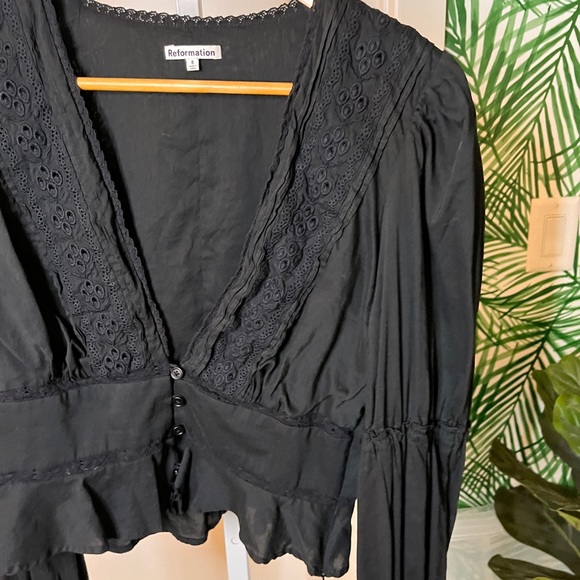 Reformation Meadowlark Blouse - Picture 8 of 11